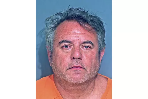 This booking photo provided by the Baldwin County Sheriff’s Office shows Mississippi state Sen. Michael McLendon, Monday, June 5, 2023. McLendon, a Republican from DeSoto County, was arrested near Foley, Ala., Monday, June 5, for driving under the influence. His charge — DUI combined with substance — means he might have been under the influence of both alcohol and another substance. (Baldwin County Sheriff’s Office via AP)