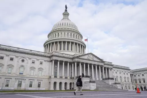 The U.S Capitol is seen on Jan. 8, 2024, in Washington. The chairmen of the top tax policy committees in Congress announced a bipartisan agreement Tuesday, Jan. 16, 2024, to enhance the child tax credit and revive a variety of tax breaks for businesses, a combination designed to attract support from lawmakers of both political parties. (AP Photo/Mariam Zuhaib, File)