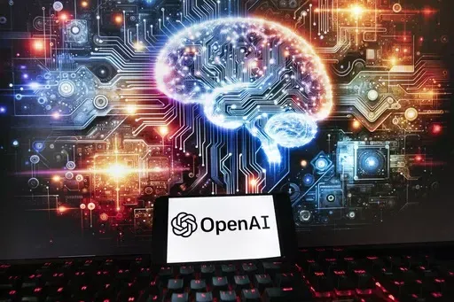 The OpenAI logo is seen displayed on a cell phone with an image on a computer monitor generated by ChatGPT's Dall-E text-to-image model, Friday, Dec. 8, 2023, in Boston. OpenAI says it's setting up a new safety and security committee and has begun training a new artificial intelligence model to supplant the GPT-4 system that underpins its ChatGPT chatbot. The San Francisco startup said in a blog post Tuesday May 28, 2024 that the committee will advise the full board on “critical safety and sec