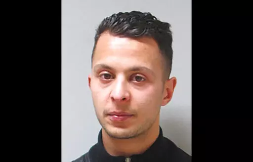 This is a an undated handout image made available by Belgium Federal Police of Salah Abdeslam who was wanted in connection to the attacks in Paris on Nov. 13, 2015. Abdeslam, the only surviving member of the Islamic State attack team that terrorized Paris in 2015, asked Friday, April 15, 2022 for forgiveness and expressed condolences for the victims, wiping away tears during court testimony as he pleaded with survivors to “detest me with moderation.”(Belgium Federal Police via AP, File)
