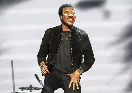 Lionel Richie performs at KAABOO Texas in Arlington, Texas on May 10, 2019. The Library of Congress said Thursday that Richie will receive the national library’s Gershwin Prize for Popular Song. He will be bestowed the prize at an all-star tribute in Washington, D.C., on March 9. (Photo by Amy Harris/Invision/AP, File)