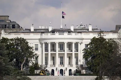The White House is seen, Jan. 20, 2025, in Washington. (AP Photo/Mike Stewart, File)