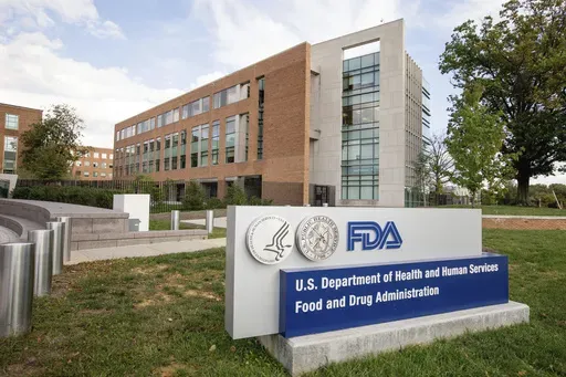 The U.S. Food and Drug Administration campus in Silver Spring, Md., is photographed on Oct. 14, 2015. (AP Photo/Andrew Harnik, File)