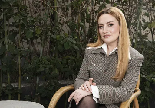 Amelia Dimoldenberg poses for a portrait on Wednesday, Feb. 19, 2025, in West Hollywood, Calif. (Photo by Rebecca Cabage/Invision/AP)