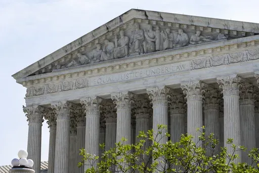 The Supreme Court building is seen, Wednesday, June 26, 2024, in Washington. (AP Photo/Alex Brandon)