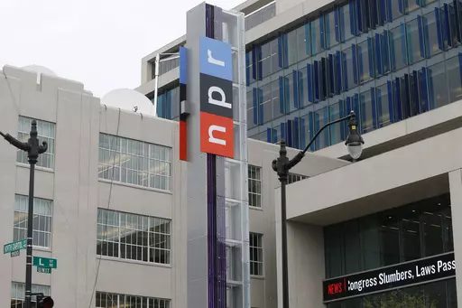 The headquarters for National Public Radio (NPR) stands on North Capitol Street on April 15, 2013, in Washington. NPR is quitting Twitter, according to a statement Wednesday, April 12, 2023, after the social media platform owned by Elon Musk stamped NPR's account with labels the news organization says undermine its credibility. (AP Photo/Charles Dharapak, File)