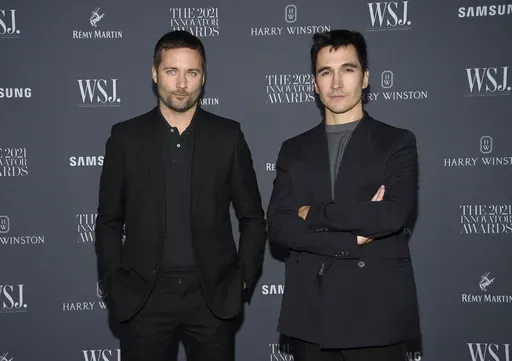 Fashion designers Jack McCollough, left, and Lazaro Hernandez attend the WSJ. Magazine Innovator Awards at the Museum of Modern Art, Nov. 1, 2021, in New York. (Photo by Evan Agostini/Invision/AP, File)