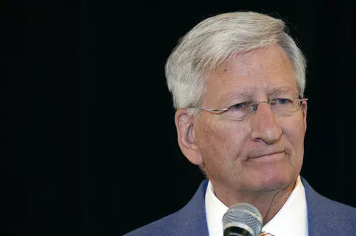 The Mississippi Supreme Court on Thursday, March 16, 2023, affirmed a ruling by Judge David Chandler, shown in this photo from May 6, 2016. Chandler ruled in 2021 that Mississippi's capital city of Jackson neglected to follow all required steps when it tried to annex land near the Jackson-Medgar Wiley Evers International Airport. (AP Photo/Rogelio V. Solis, File)