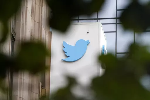 A sign at Twitter headquarters is shown in San Francisco, Dec. 8, 2022. The House Oversight Committee is set to hear testimony from former Twitter employees involved in the social media platform’s handling of reporting on President Joe Biden’s son Hunter. The committee confirmed Monday that the former Twitter employees will testify at a hearing next week. (AP Photo/Jeff Chiu, File)