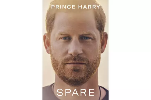 This image provided by the Random House Group shows the cover of "Spare," Prince Harry's memoir. The book is an object of obsessive anticipation worldwide since first announced last year, is coming out Jan. 10. (Random House Group via AP)