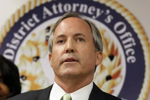 Texas Attorney General Ken Paxton speaks at a news conference in Dallas, June 22, 2017. (AP Photo/Tony Gutierrez, File)