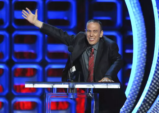 Gilbert Gottfried performs at the Comedy Central "Roast of Roseanne" in Los Angeles on Aug. 4, 2012. Gottfried’s publicist and longtime friend Glenn Schwartz said Gottfried, an actor and legendary standup comic known for his abrasive voice and crude jokes, died Tuesday, April 12, 2022. He was 67. (Photo by John Shearer/Invision/AP, File)