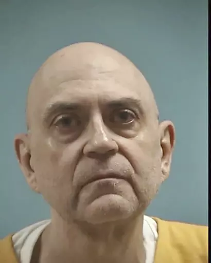 In this photo provided by the Mississippi Department of Corrections is inmate Paul West, in Pearl, Miss., on May 6, 2022. The Mississippi Court of Appeals on Tuesday, Aug. 1, 2023, affirmed the 2022 conviction of former Franciscan friar West, in the 1990s sexual abuse of a student at a Catholic school. (Mississippi Department of Corrections via AP)