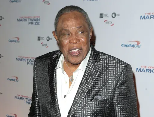 Sam Moore arrives at the Kennedy Center for the Performing Arts for the 18th annual Mark Twain Prize for American Humor in Washington, Oct. 18, 2015. (Photo by Owen Sweeney/Invision/AP, File)