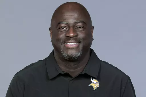 This is a photo of of the Minnesota Vikings NFL football team. This image reflects the Minnesota Vikings active roster as of Friday, June 16, 2023. Ex-NFL assistant Chris Rumph was hired as Clemson's defensive ends coach and quickly started as the Tigers prepare to play Kentucky in the Gator Bowl .(AP Photo/File)