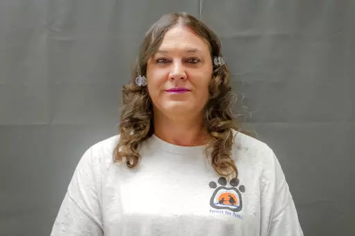 This photo provided by the Federal Public Defender Office shows death row inmate Amber McLaughlin. Unless Missouri Gov. Mike Parson grants clemency, McLaughlin will become the first transgender woman executed in the U.S. She is scheduled to die by injection Tuesday, Jan 3, 2022, for stabbing to death a former girlfriend, Beverly Guenther, in 2003. (Jeremy S. Weis/Federal Public Defender Office via AP, File)