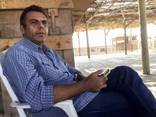 This undated photo provided by Yehuda Peretz shows Yaniv Zohar in southern Israel. Zohar, a former Associated Press video journalist who covered conflicts and major news in his native country for three decades, was killed in his home during Hamas' bloody cross-border rampage on Oct. 7, 2023, with his wife and two daughters. He was 54. (Yehuda Peretz via AP)