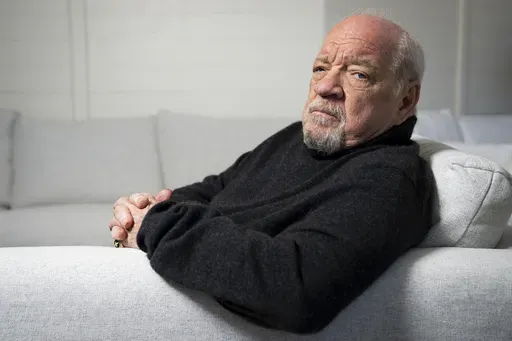 Director Paul Schrader poses for a portrait for the film 'Oh, Canada', at the 77th international film festival, Cannes, southern France, May 17, 2024. (Photo by Scott A Garfitt/Invision/AP, File)
