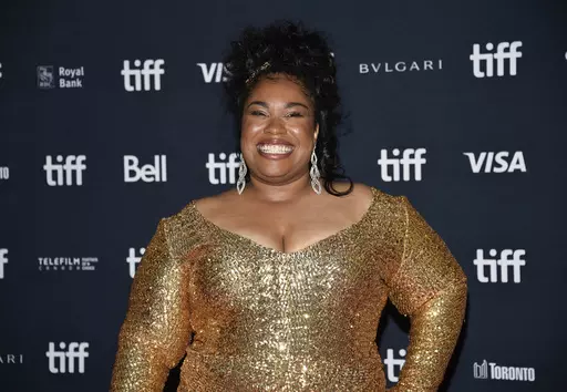 Angie Thomas attends the premiere for "On The Come Up" on day one of the Toronto International Film Festival at the Princess of Wales Theatre on Sept. 8, 2022, in Toronto. The best-selling author Thomas and Belhaven University surprised a senior at a Mississippi high school on Thursday, April 27, 2023, with a full-ride scholarship for creative writing. (Photo by Evan Agostini/Invision/AP, File)