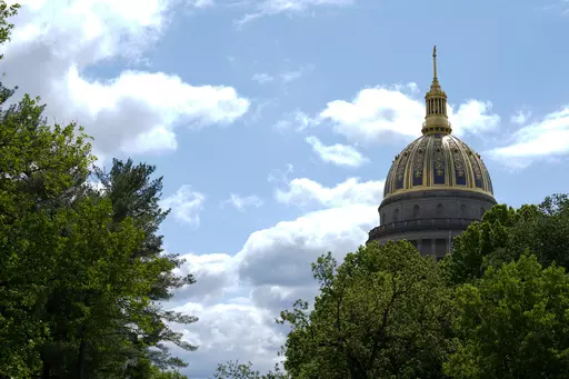 The West Virginia Capitol is seen, May 4, 2023, in Charleston, W.Va. West Virginia's Republican-controlled state House of Delegates voted Thursday, March 7, 2024, to ban smoking in cars when children are present. (AP Photo/Jeff Dean, File)