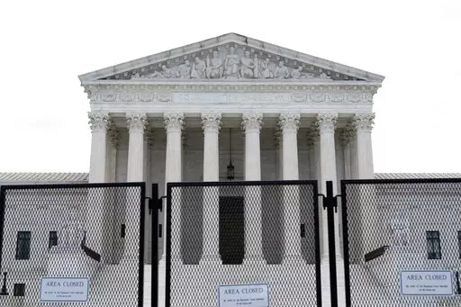 The U.S. Supreme Court, Tuesday, June 21, 2022 in Washington. (AP Photo/Jose Luis Magana)