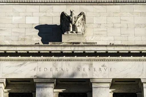 The Federal Reserve is seen in Washington, on Nov. 16, 2020. The Federal Reserve is expected to signal this week that it will likely reduce borrowing costs as soon as September 2024. (AP Photo/J. Scott Applewhite, File)