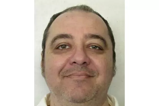 This undated photo provided by the Alabama Department of Corrections shows inmate Kenneth Eugene Smith, who was convicted in a 1988 murder-for-hire slaying of a preacher's wife. Alabama will be allowed to put Smith to death with nitrogen gas later this month, a federal judge ruled Wednesday, Jan. 10, 2024, clearing the way for what would be the nation’s first execution under a new method the inmate’s lawyers criticize as cruel and experimental. (Alabama Department of Corrections via AP, File